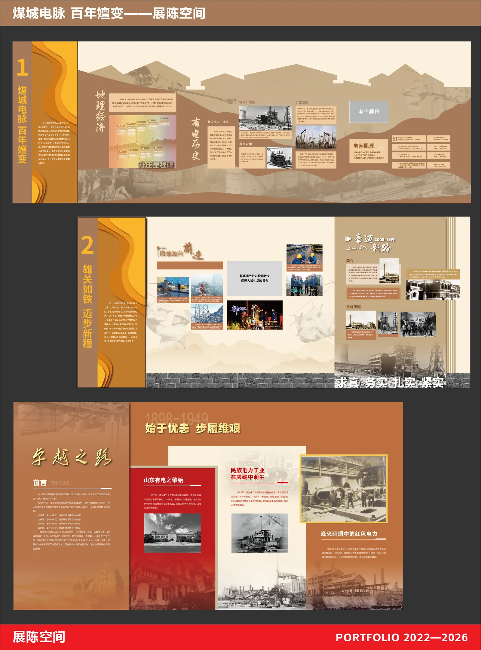 煤城电脉 百年嬗变 完整长图